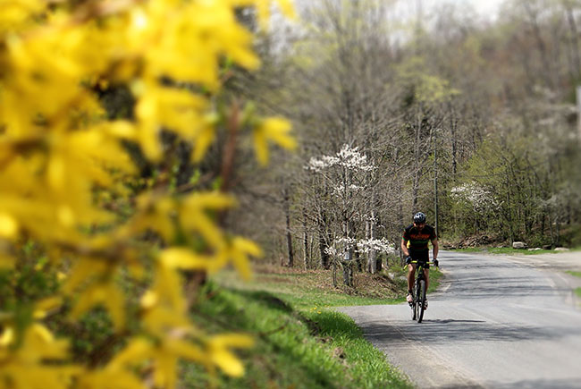 The Cross Mountain gravel grind is a fantastic way to enjoy the fresh beauty of Spring in the Catskills