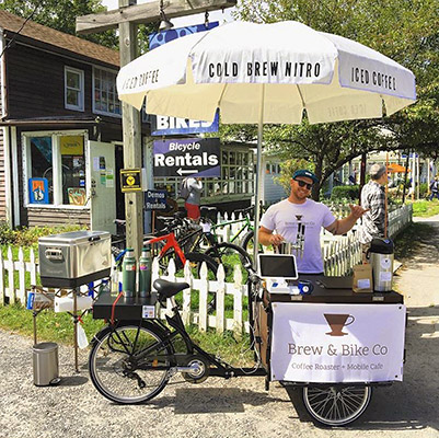 Brew & Bike Coffee Wagon